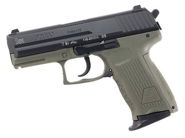 H&K P2000 9MM V3 GRN DA 10 CA - Taurus Savings